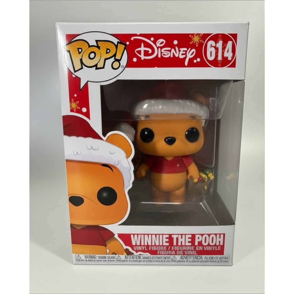 Funko Pop Disney Winnie the Pooh #614 Holiday Christmas Santa Vinyl Figure